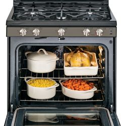 Slate Free-Standing Gas Convection Range (Model JGB690EEFES) Slate Free-Standing Gas Convection Range (Model JGB690EEFES)