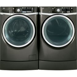 GE® RightHeight™ Design Frontload Washer and Dryer GE® RightHeight™ Design Frontload Washer and Dryer
