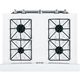 GE Artistry™ Series Freestanding Gas Range (Model AGBS45DEFWS)