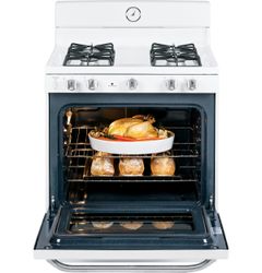 GE Artistry™ Series Freestanding Gas Range (Model AGBS45DEFWS)
