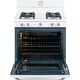GE Artistry™ Series Freestanding Gas Range (Model AGBS45DEFWS)