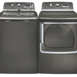 GE® 5.0 cu. ft. capacity washer (GTWS8655DMC)