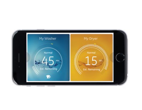 GE Laundry app—washer and dryer