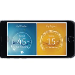GE Laundry app—washer and dryer