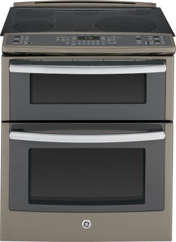 GE Profile™ Slide-In Electric Range in Slate