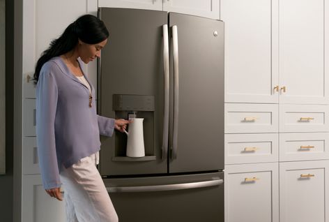 Slate French door refrigerator