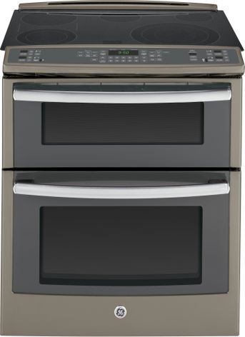 GE Profile™ Slide-In Electric Range in Slate