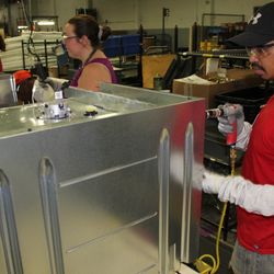 Hegel Arrabis, employee Roper Corporation plant in LaFayette, Ga.
