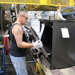 Steven Benedict, employee at the Roper plant in LaFayette, Ga.