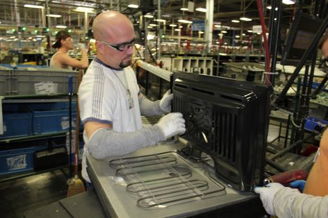 Todd Woods, employee at the Roper plant in LaFayette, Ga.