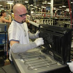 Todd Woods, employee at the Roper plant in LaFayette, Ga.