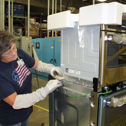 Jan Prince, employee at the Roper plant in LaFayette, Ga.
