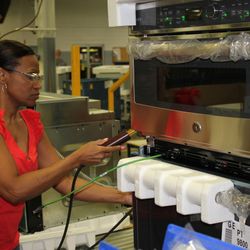 Wendy Scott, employee at the Roper plant in LaFayette, Ga.