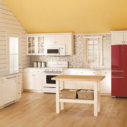 GE’s Artistry™ refrigerator in Red Pepper