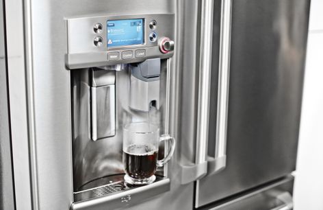 GE Café™ Series refrigerator with Keurig® K-Cup® brewing system