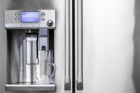 GE Café™ Series refrigerator with Keurig® K-Cup® brewing system