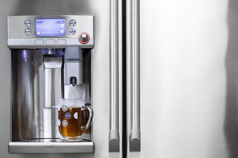 GE Café™ Series refrigerator with Keurig® K-Cup® brewing system