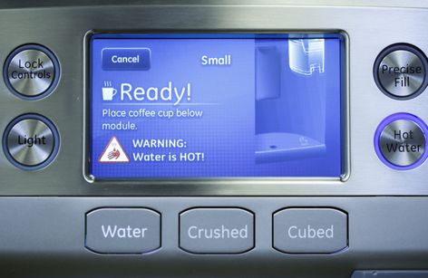 GE Café™ Series refrigerator with Keurig® K-Cup® brewing system