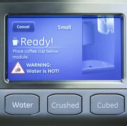 GE Café™ Series refrigerator with Keurig® K-Cup® brewing system