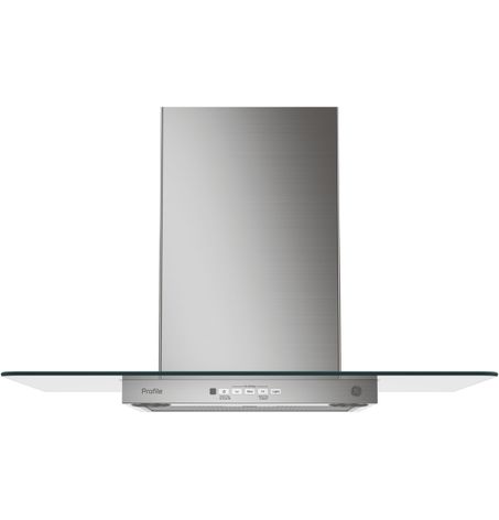 GE Profile™ Series flat-glass canopy hood model PVW7301SJ