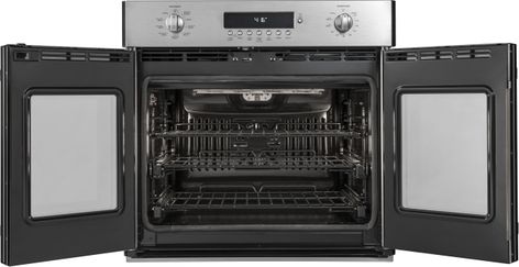 GE Monogram® French door wall oven (model ZET1FHSS)