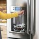 GE Café French door refrigerator with Keurig® K-Cup® single cup brewer