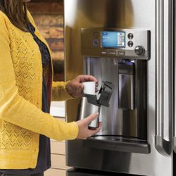GE Café French door refrigerator with Keurig® K-Cup® single cup brewer GE Café French door refrigerator with Keurig® K-Cup® single cup brewer
