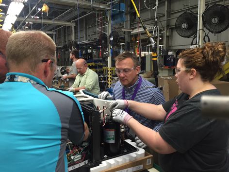 Zoneline production line