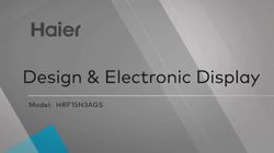 Haier French-Door Refrigerator (HRF15N3AGS) Haier French-Door Refrigerator (HRF15N3AGS)