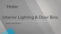 Haier French-Door Refrigerator (HRF15N3AGS) Haier French-Door Refrigerator (HRF15N3AGS)