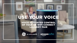 Use your voice: voice activated control of your GE Wi-Fi Connect laundry