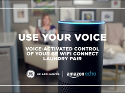 Use your voice: voice activated control of your GE Wi-Fi Connect laundry