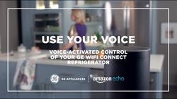 Use your voice: voice activated control of your GE Wi-Fi Connect refrigerator