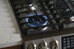GE Café™ Gas Front Control Slide-in Range