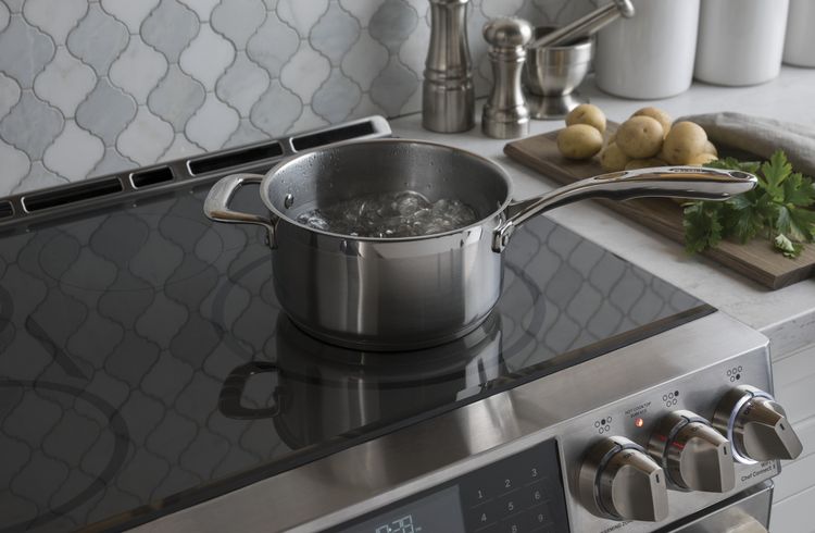 GE Profile™ Electric Front Control Slide-in Range