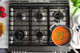 GE Café™ Gas and Dual Fuel Front Control Slide-in Range