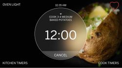 A Smarter Oven: LCD Screen Display Unlocks Wall Oven Potential