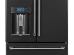 Black Slate GE Cafe Refrigerator (Model CFE28UELDS)