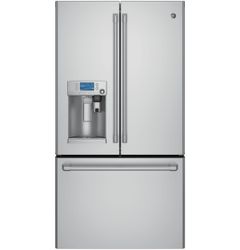 Stainless Steel GE Cafe Refrigerator (Model CFE28USHSS)