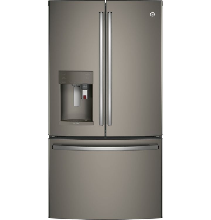 Slate GE Profile Refrigerator (Model PFE28PMKES)