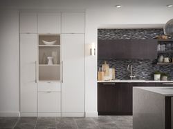 Monogram Columns refrigerator vignette
