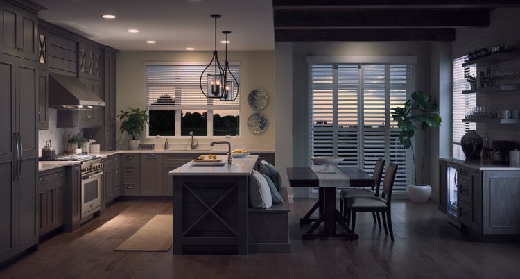 Dark Monogram Kitchen