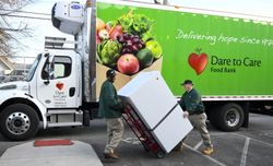 GEA Employees Holiday Truck Delivery