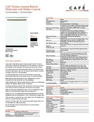 CDT866P3MD1 - Dishwasher - $1699