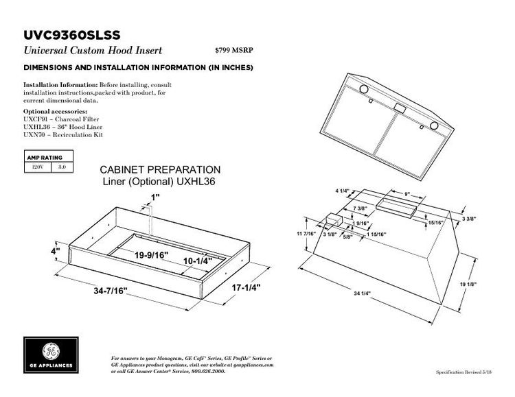 UVC9360SLSS - Hood - $799 