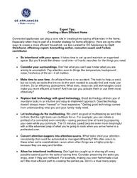 Expert Tips: Creating a More Efficient Home