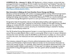 GE Appliances Expands PTAC Offerings With New Zoneline