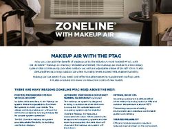Zoneline Makeup Air Specs