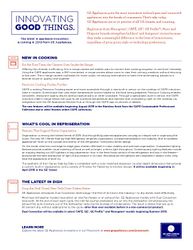 Innovating Good Things Newsletter