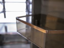 CAFE Multi-Door Refrigerator Shelf With Copper Accents